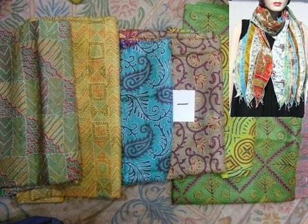 Kantha Work Dupatta