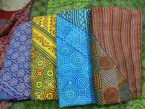 Kantha Work Pure Silk Sarees