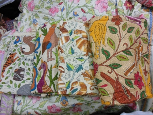 Cotton Kantha Stitch Sarees