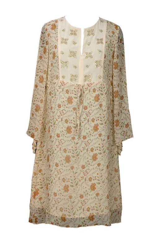 Long Chiffon Kaftan for Ladies