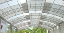 Skylights - UV Stabilized Polycarbonate, Curved Lightweight Design | Optimum Light Transmission, Heat Management, Custom Shape Efficiency