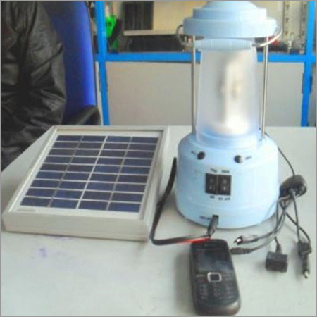 Solar Lantern With Mobile Phone Charger
