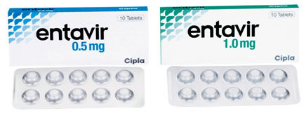 Entacavir 0.5mg/1mg Tablets