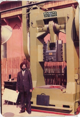 600 Tons Power Press, Exhibition at PRAGATI MAIDAN