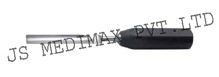 Hollow Gouge for Broken Screw Exposure - Stainless Steel, 5mm Diameter, 150mm Length | Easy Handling, Lightweight, Durable Fiber Handle