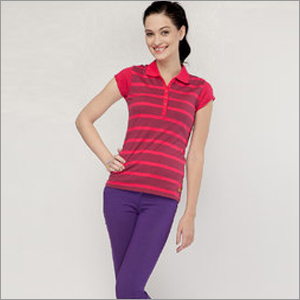 Adidas Pink Polo T Shirt