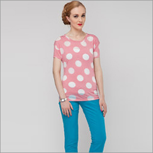 Alcott Polka Dots Casual T Shirt