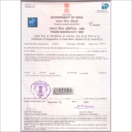 Certificates