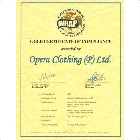 ISO Certificates
