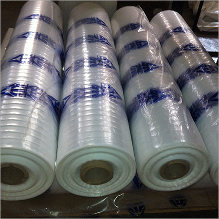 Micro perforated logo printed shrink film reels