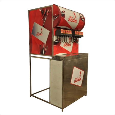 Mr.Soda Machine with Trolley