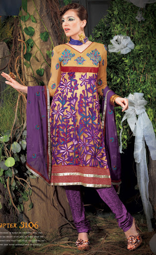 Fancy Salwar Suits - Silk, Purple, Multiple Sizes | Floral Embroidery, Elegant Design, Comfortable Fit, Stylish Look, Unique Patterns
