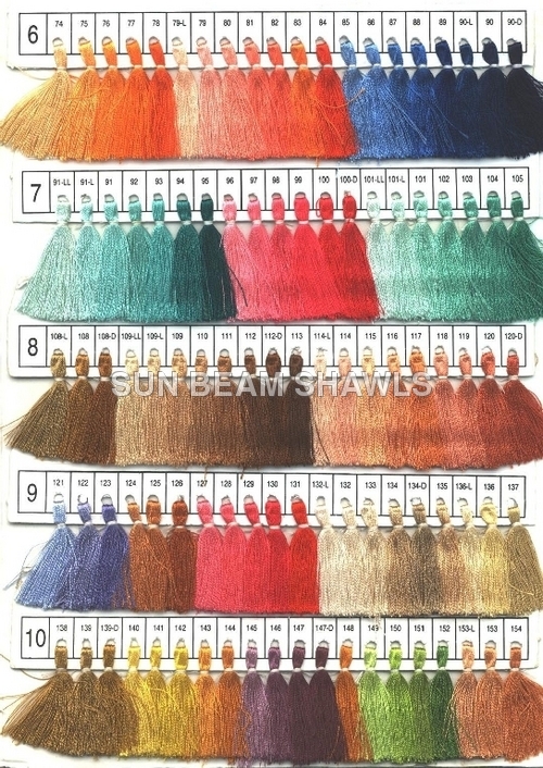 Multi Color Shade Card