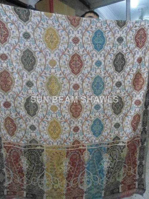 Wool Kani Bedspread