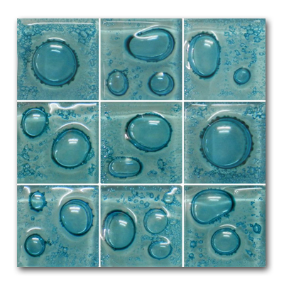 Bubble Glass Tiles