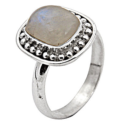 Inspiration Rainbow Gemstone Silver Ring