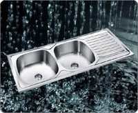 Double Bowl Stainless Sink