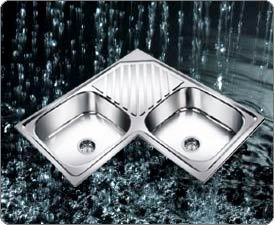 Corner Kitchen Sink