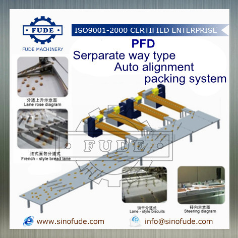 Separate Way Type Auto Alignment Packing System By SHANGHAI FUDE MACHINERY MANUFACTURING CO., LTD.