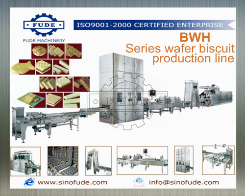 Wafer Stick Production Line Egg Roll Machine