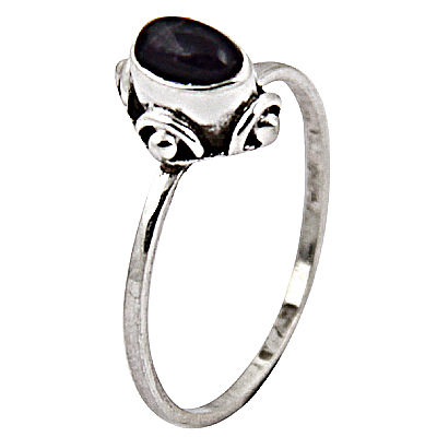 Luxurious Lapis Gemstone Silver Ring