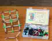 Upper Primary Mathematics Kit - Wood & Metal Materials | Educational Activities, Innovative Geoboard, Abacus, Manual Included