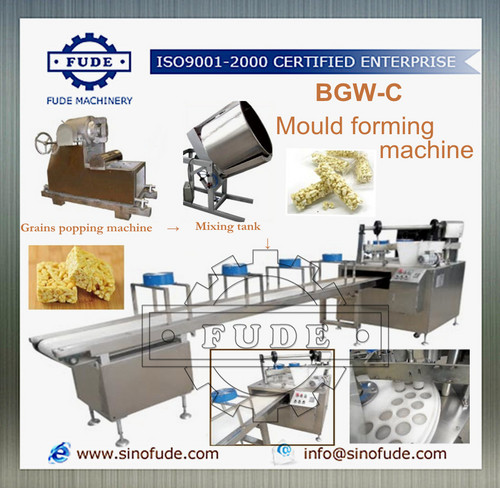 Cereal bar production line By SHANGHAI FUDE MACHINERY MANUFACTURING CO., LTD.