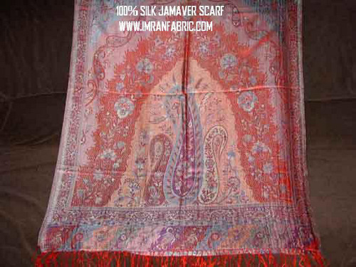 100 % Silk Jamawar Stoles