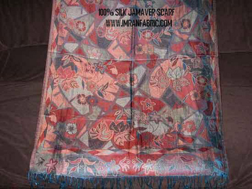 100 % Silk Jamawar Stoles