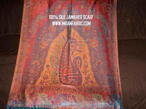 100 % Silk Jamawar Stoles