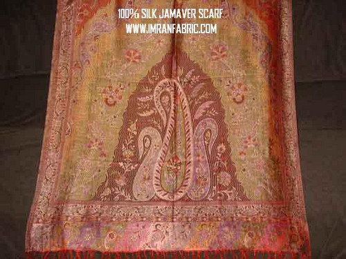 100 % Silk Jamawar Stoles