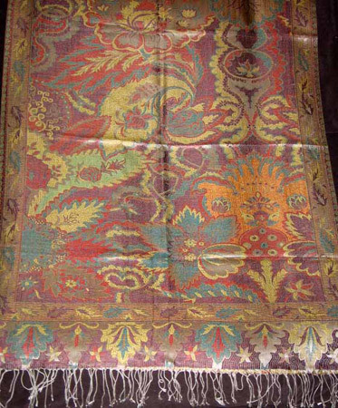 100 % Silk Jamawar Stoles