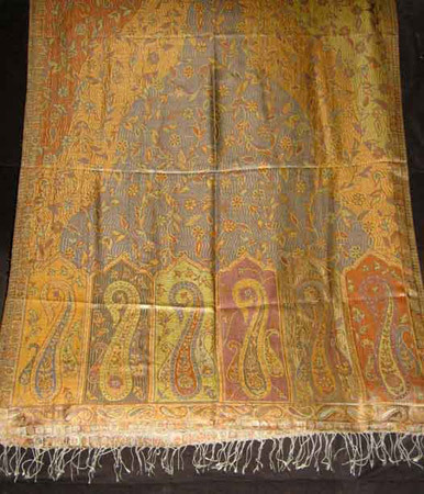 100 % Silk Jamawar Stoles