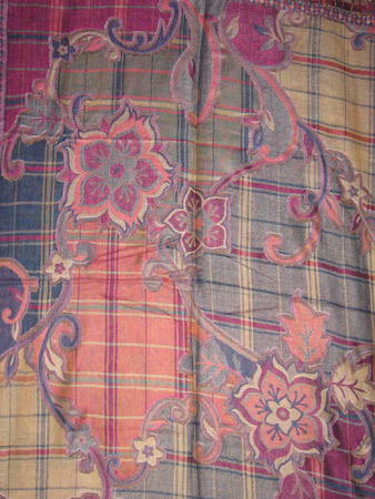 Silk Viscose Shawls And Stoles