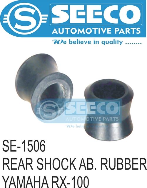 REAR SHOCK AB. RUBBER W/O SLEEVE