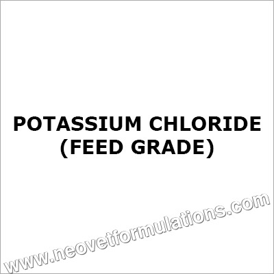 Potassium Chloride Feed Grade