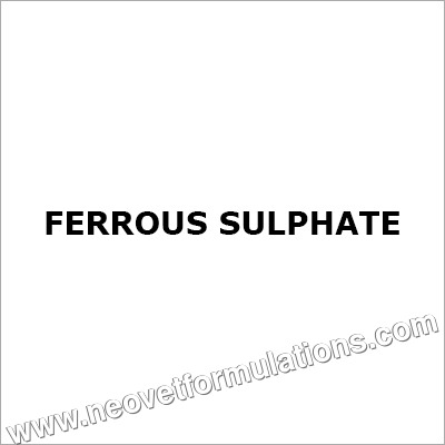 Dried Ferrous Sulphate