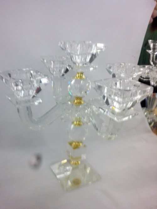 Crystal candle Stand