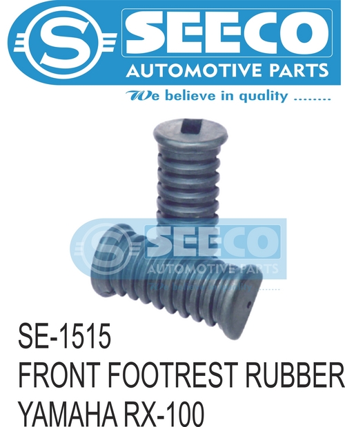 F. FOOTREST RUBBER