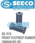 F. FOOTREST RUBBER