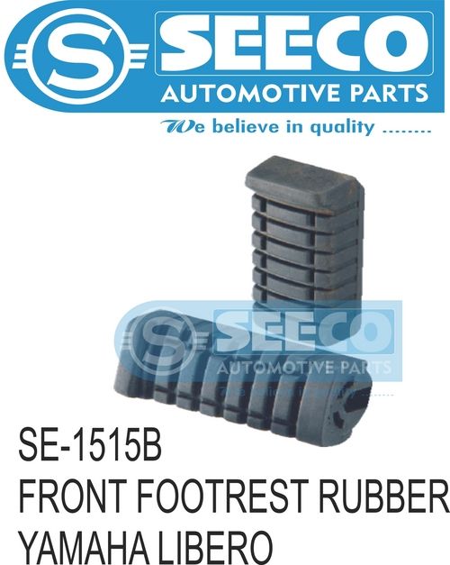 F. FOOTREST RUBBER