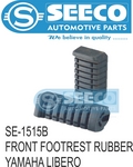 F. FOOTREST RUBBER