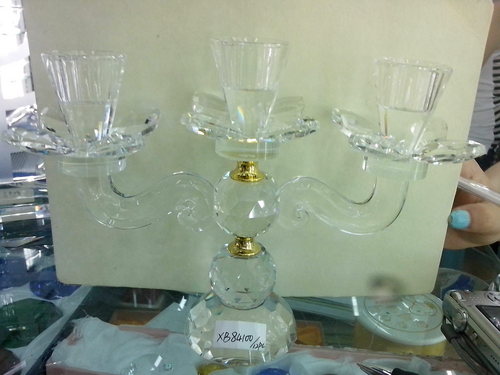Crystal candle Stand