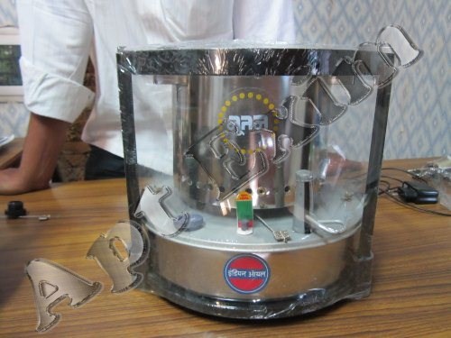 Half Chromium Wick Stove - Iron, Brass, Tin Bases | Powerful Flame, Quality Burner, Durable Pump
