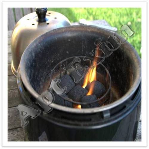 100% Natural Coconut Shell Charcoal Briquette