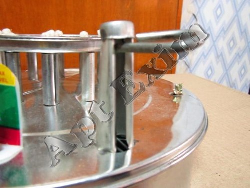 Nutan Deluxe Wick Stove - Steel, Variable Size, Silver | Efficient Fuel, Easy Use, Reliable Service