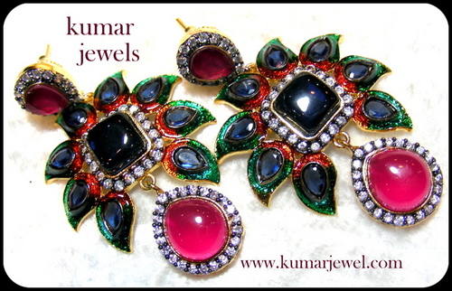 Shaded Earrings.