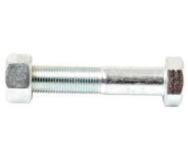 Bolt Front Support - Steel, 10mm Diameter x 75mm Length, Zinc-Plated | Strong Support, Corrosion Resistant, High Tensile Strength