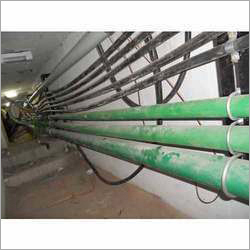 Air Compressor Pipe Line Work