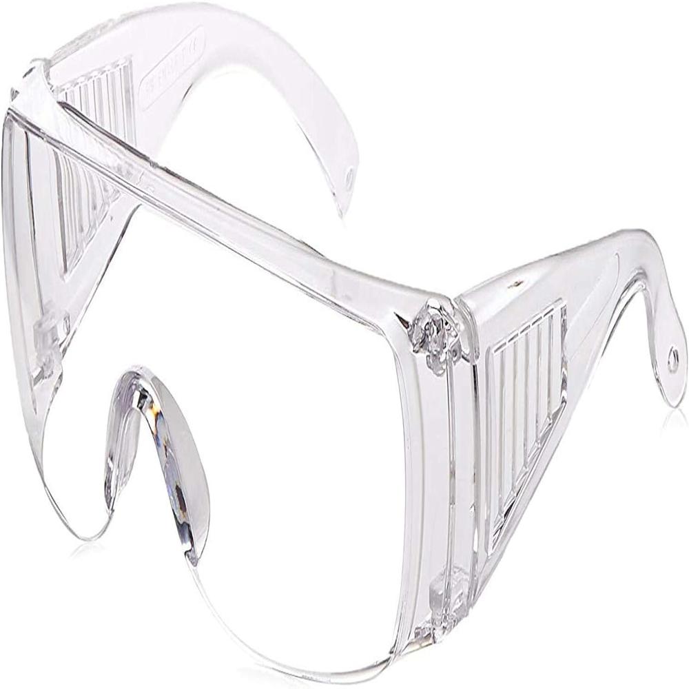 Clear Tough Polycarbonate Spectacles - Impact Resistant, Panoramic View, Anti-scratch, Available In Green, Brown, Grey, And Clear